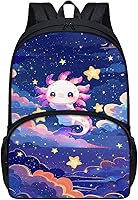 Vista 229 de American Flag Fire Galaxy Pattern Kids Backpack for Boys Girls Elementary Students Bookbag Middle School Bag Lightweight Children Travel Bag