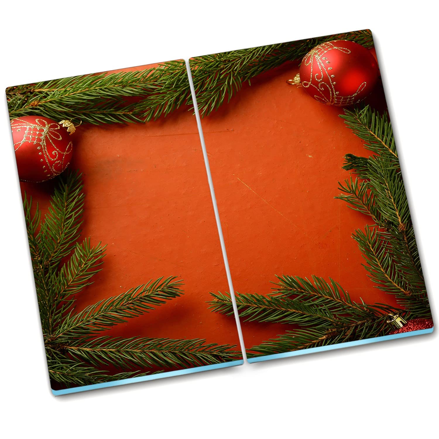 Cuisine en verre durci Décormat 2x30x52 cm plaque de poêle et protection