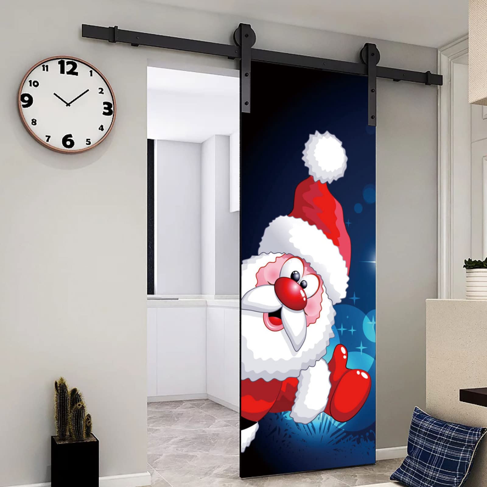 Adesivi Per Porte 3D Murales Peel And Stick 77 X 200 Cm Carta Da Parati Impermeabile