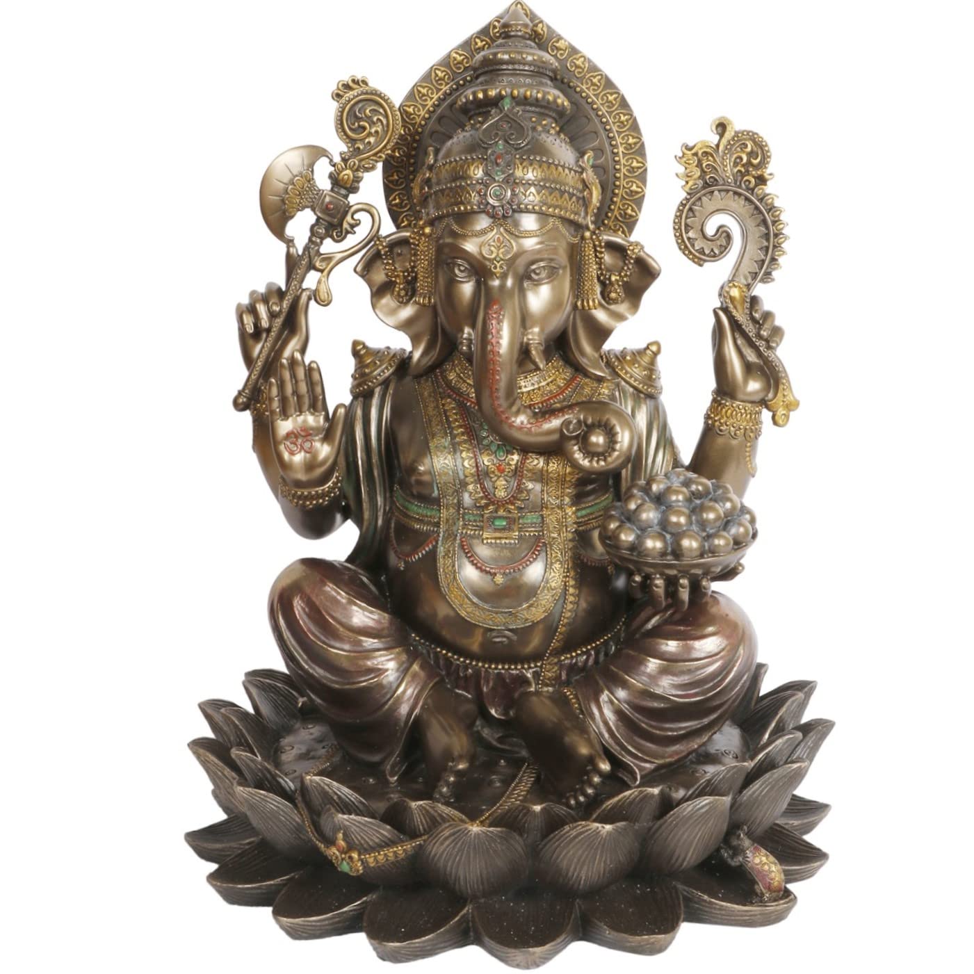 Statue Ganesh pour purifier l'ambiance de l'entrée et décoration