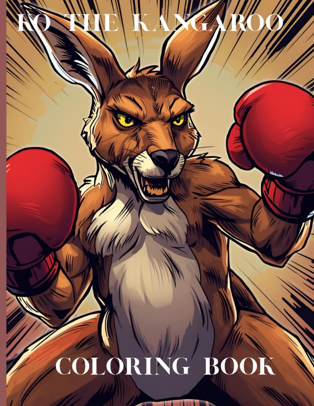 KO The Kangaroo Coloring Book