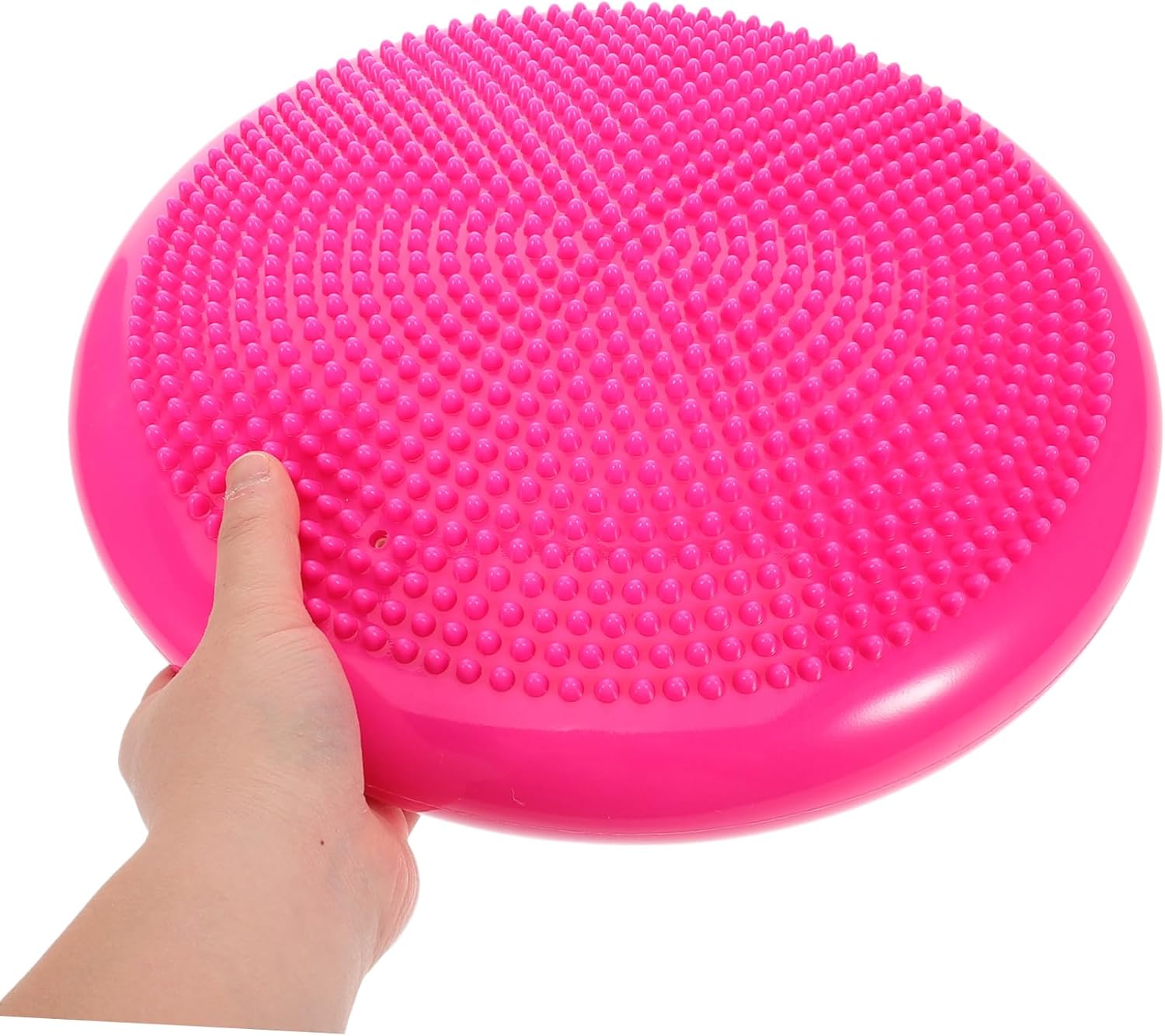 Comfortable Yoga Kneeling Pad Inflatable Balance Disc for Core Stability Portable Wobble Cushion for Home Office and Travel Use Massage Effect for