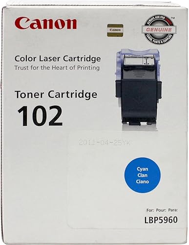 Canon LBP-5960 CRG-102C 1-Cartucho de tóner cian