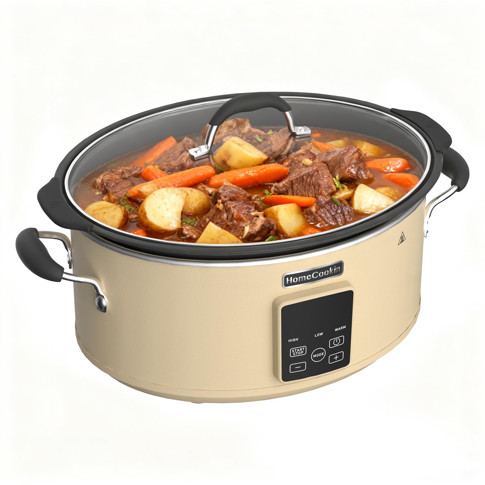 HOMECOOKIN Slow Cooker, Extra Large 10 Quart Programmable