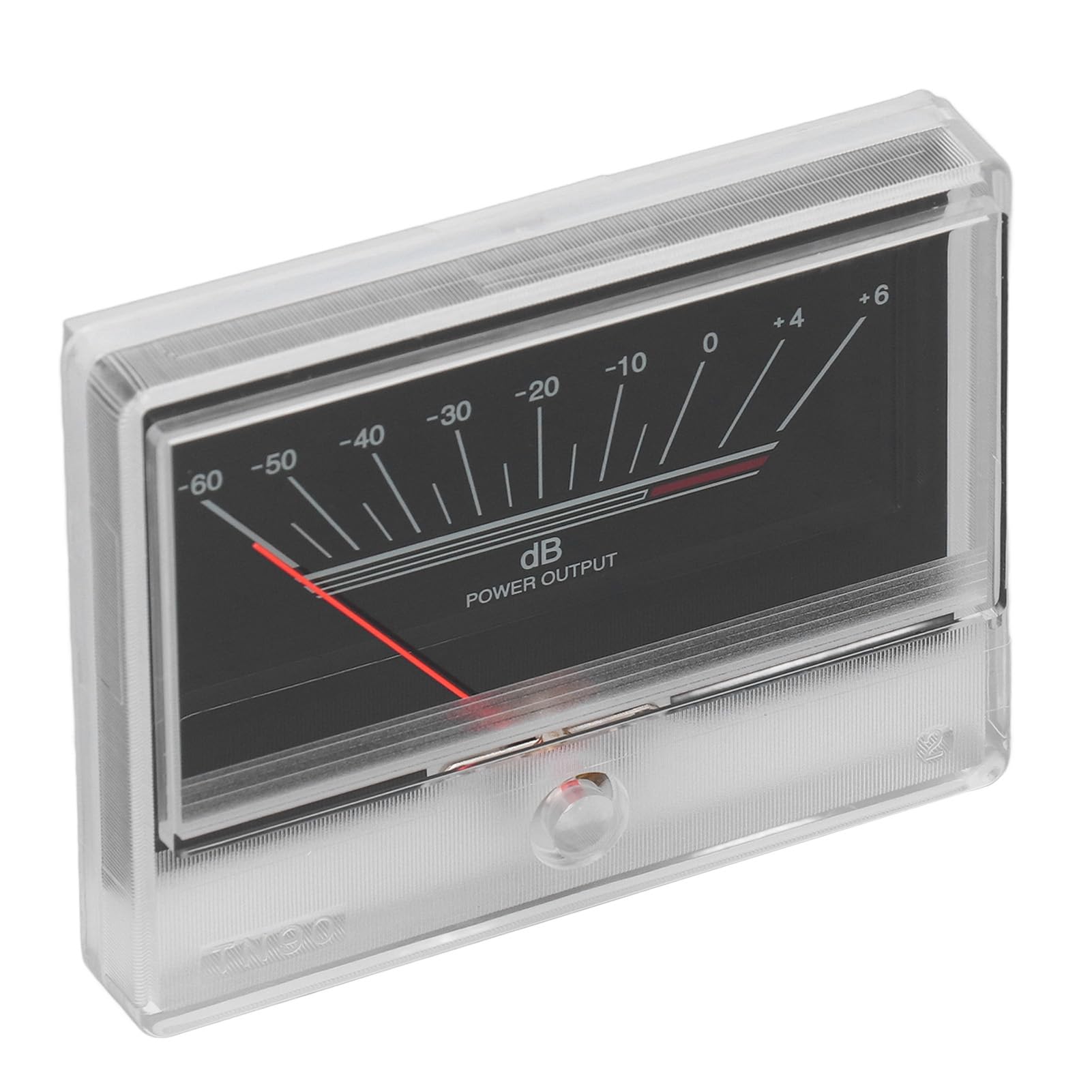 ViaGasaFamido Indicatore di Livello VU Meter, Kit Scheda Driver Preamplificatore ABS per per Auto Domestica Fai-da-te, luminosità Regolabile, Adatto per Apparecchiature da Studio
