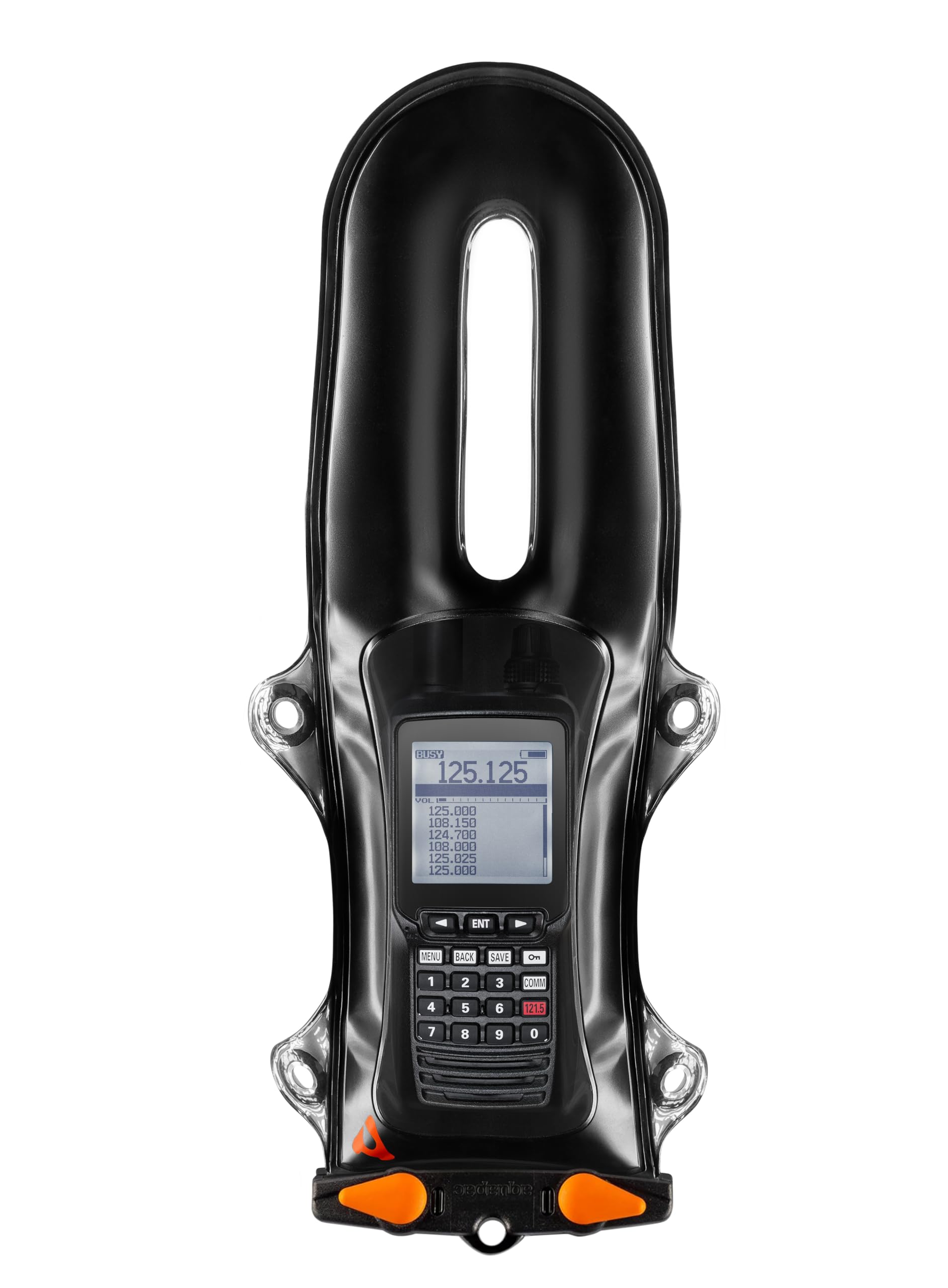 Aquapac Waterproof Pro Harness VHF Radio Case, 2 Way Radio Pouch, Carry Cord, Shoulder Strap, 3 Colours, Made in The UK, 5 Year Warranty, Eco Friendly, Professional