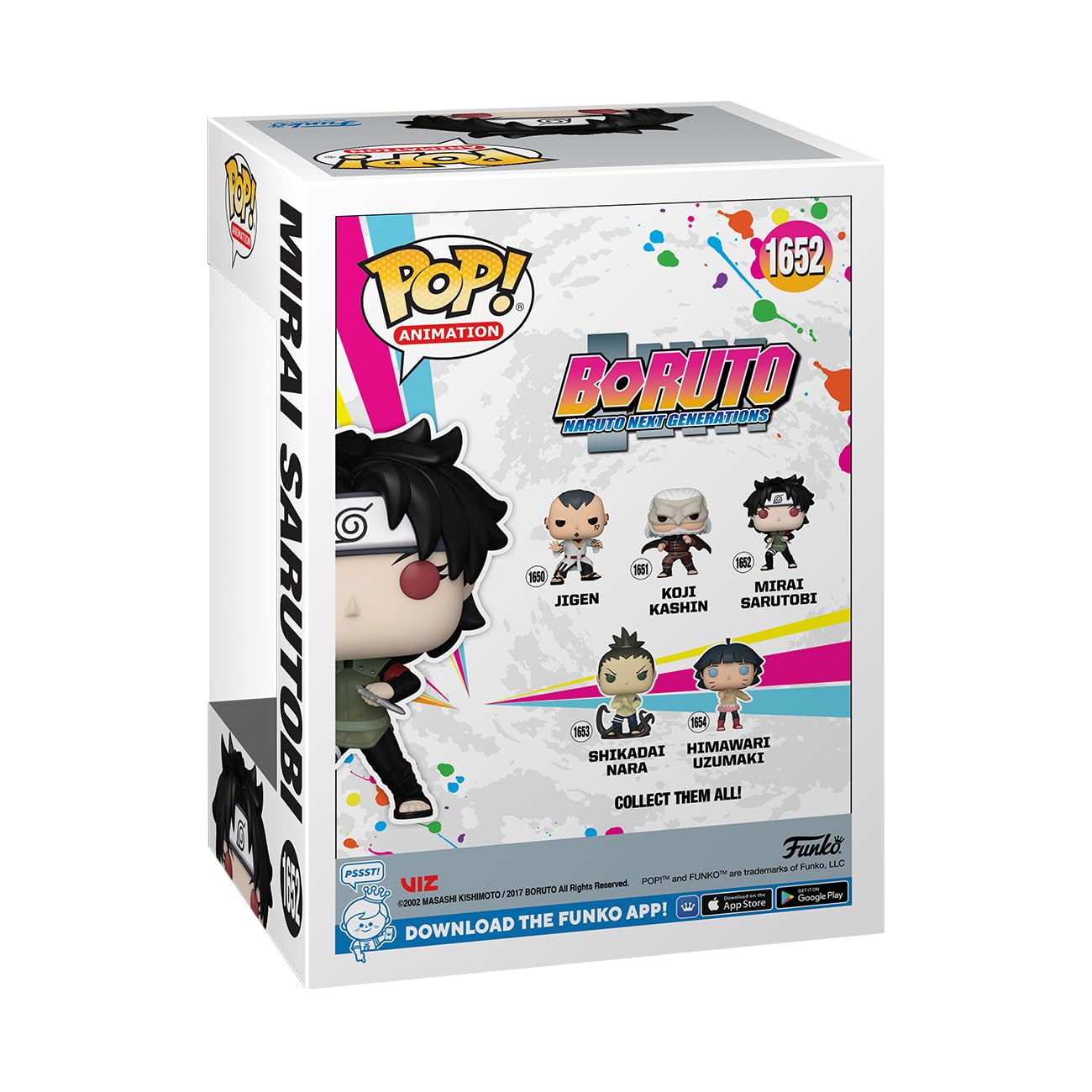 Funko POP! Animation: Boruto, Mirai Sarutobi, Boruto: Naruto Next Generations, Collectable Vinyl Figure, Gift Idea - Image 3
