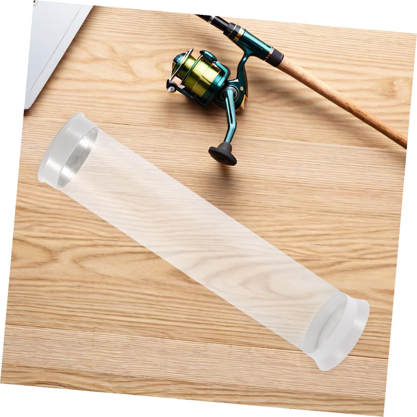 Tubo de Ajuste PVC Transparente 5x20 Pulgadas para Flotador de Pesca