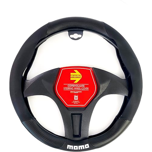 MOMO Tuning Universal Steering Wheel Cover Black Colour