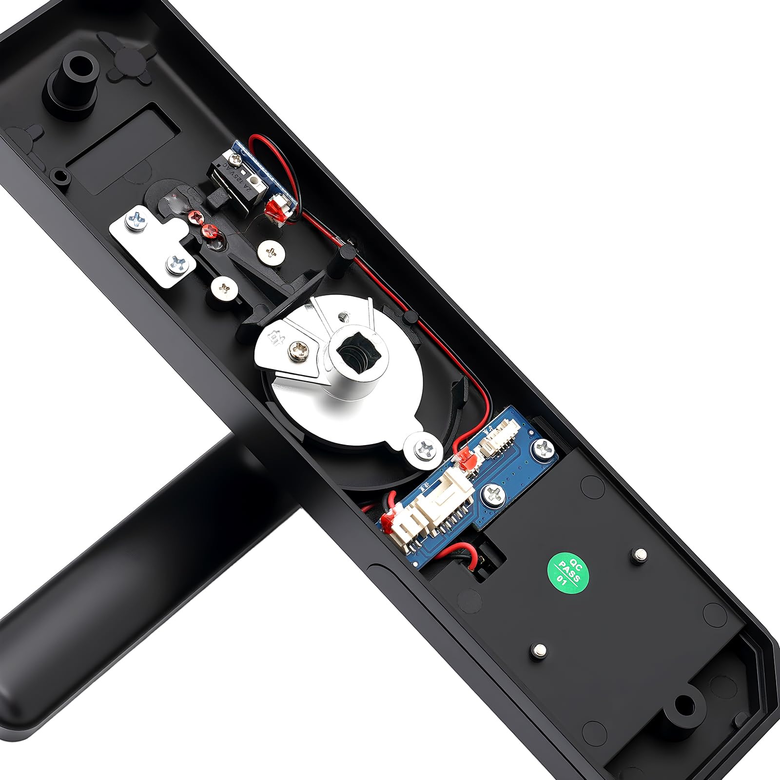 Serratura intelligente con impronte digitali in lega di zinco Smart Lock con codice e chiave per porte interne
