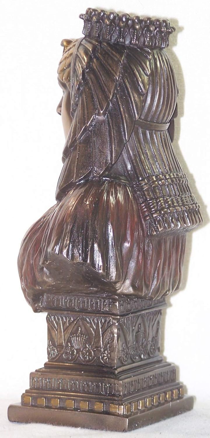 UNICORN STUDIO Art Deco Style Ancient Egyptian Queen Bust Statue