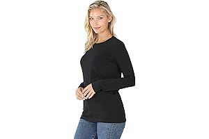 Zenana Shirts, Womens Crewneck