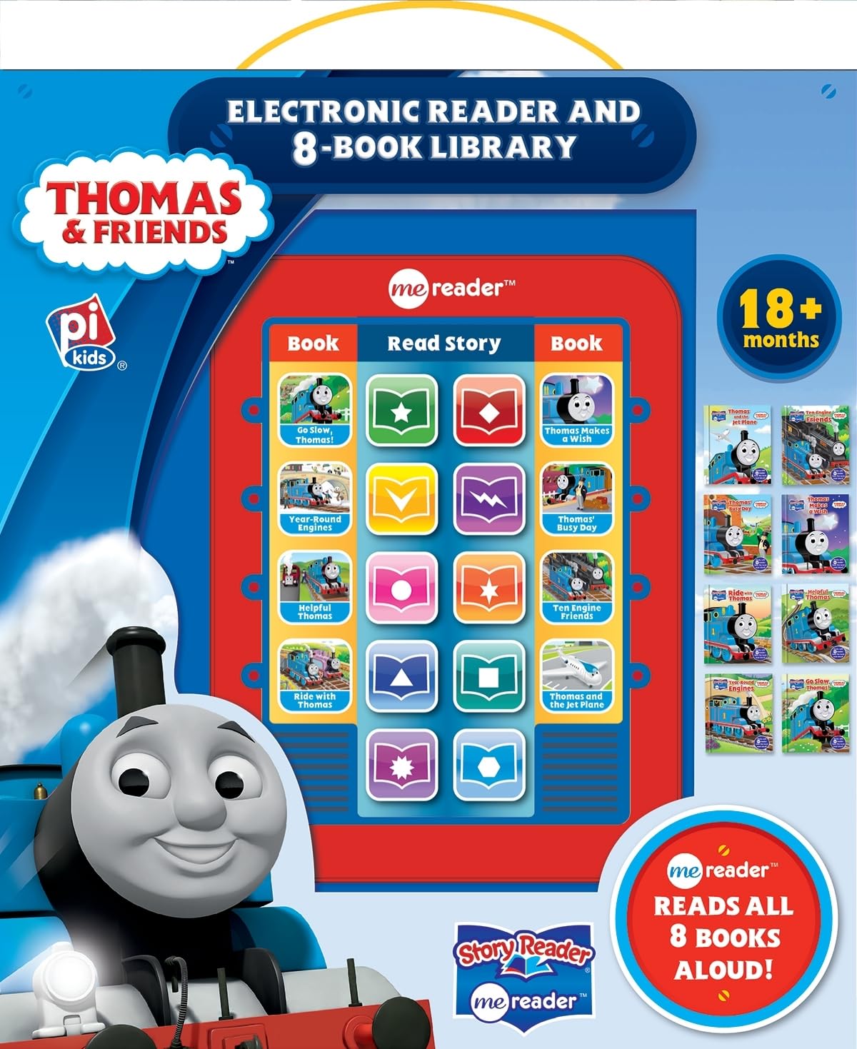 Thomas & Friends - Me Reader Electronic Reader and 8-Book Library - PI Kids