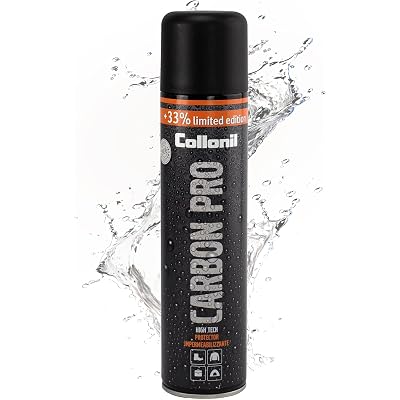 Collonil Carbon Pro XL – Universal Shoe Protector Spray 13.5 fl oz – Waterproof & Stain-Resistant – PFAS-Free Suede Protector for Shoes, Boots, Backpacks, Jackets & Tents – Made in Germany