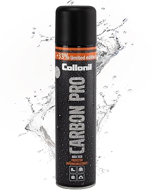 Collonil Carbon Pro XL Universal Shoe Protector Spray 13 5 fl oz Waterproof Stain-Resistant PFAS-Free Suede Protector for