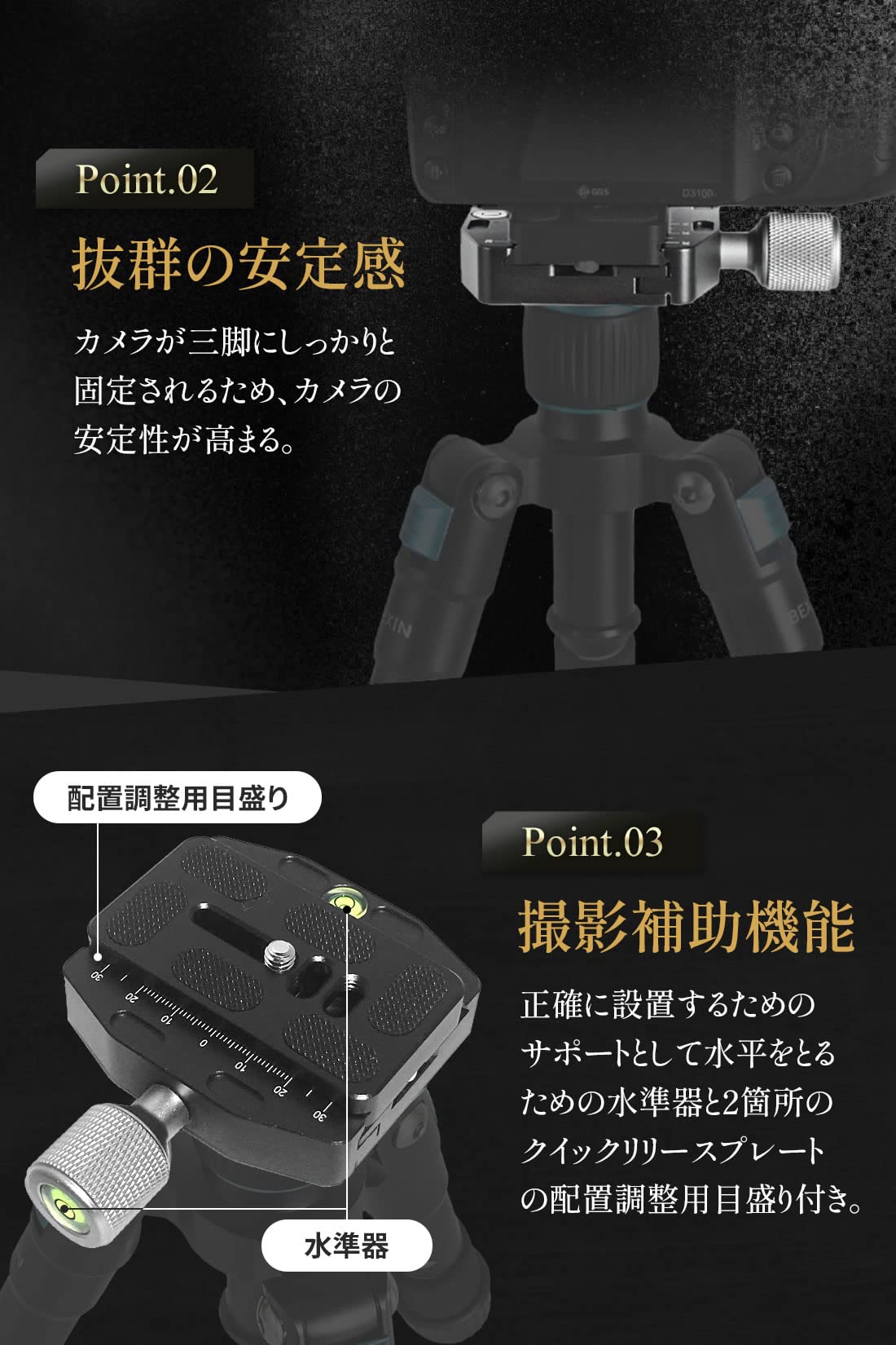 Amazon | Archnote クイック シュー リリース クランプ アルカスイス