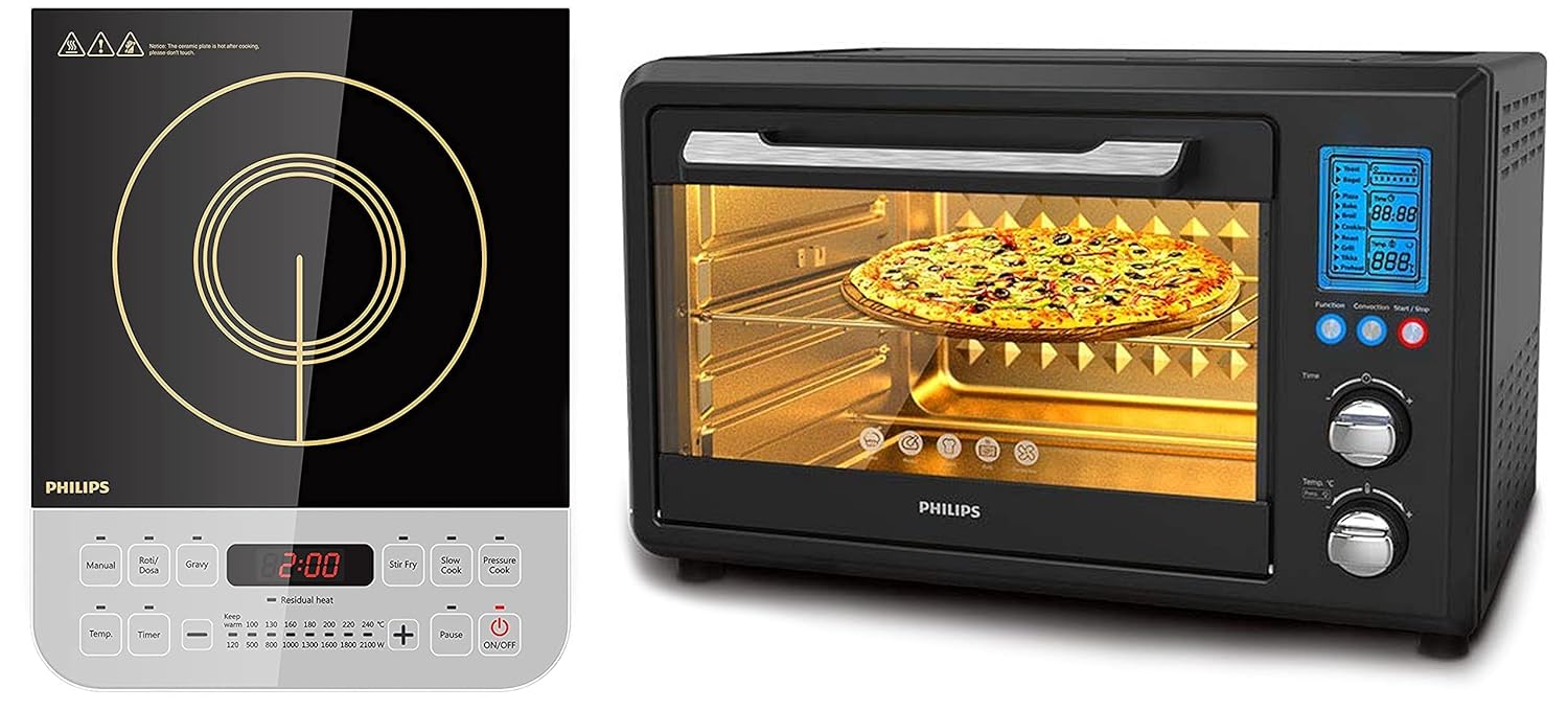 Buy Philips 36Litre Digital Oven Toaster Grill, 2000W, with Opti Temp