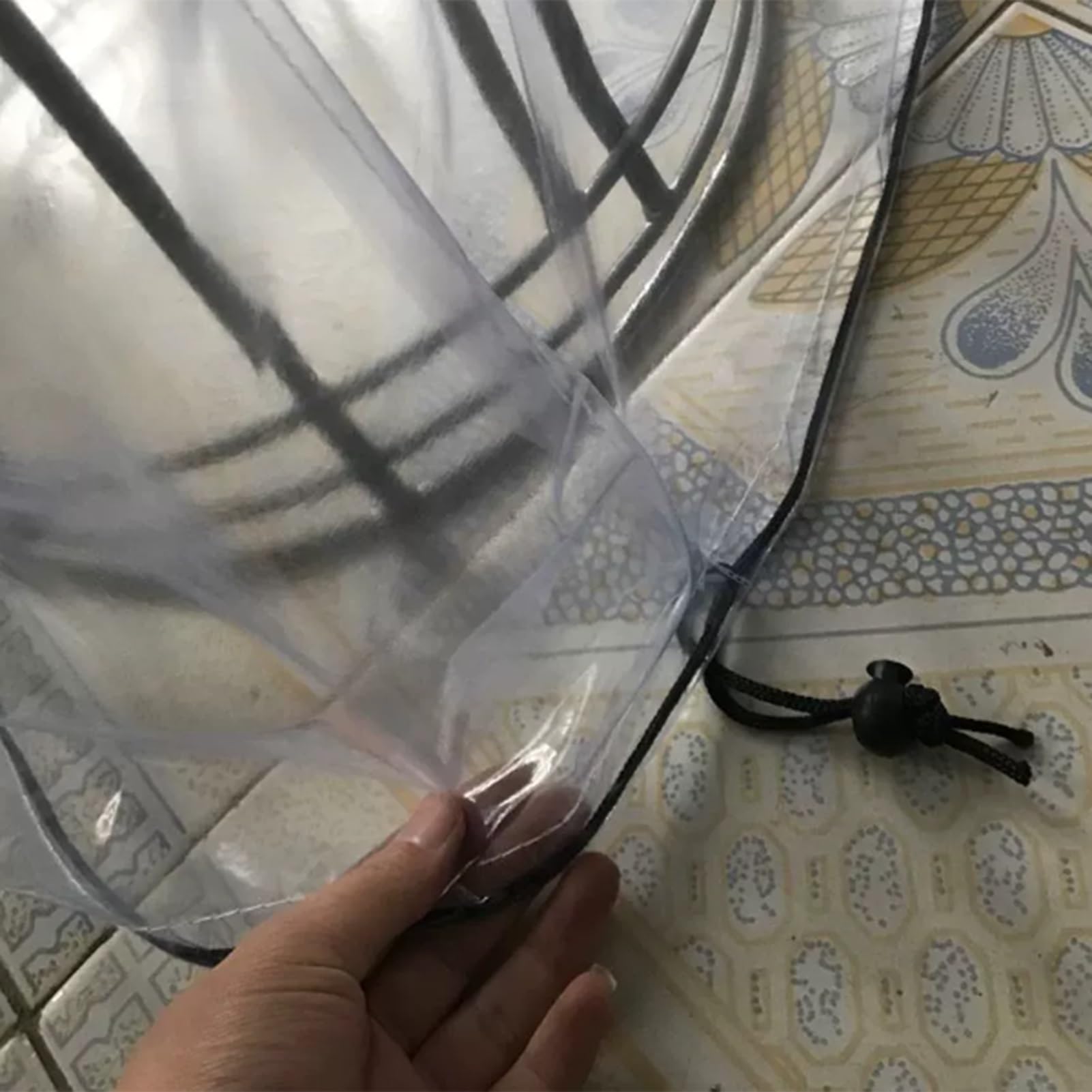 Copridivano Trasparente Per Bambole E Peluche – Organizer In PVC Con Ampia Capienza, Ideale Per Camerette E Soggiorni Moderni