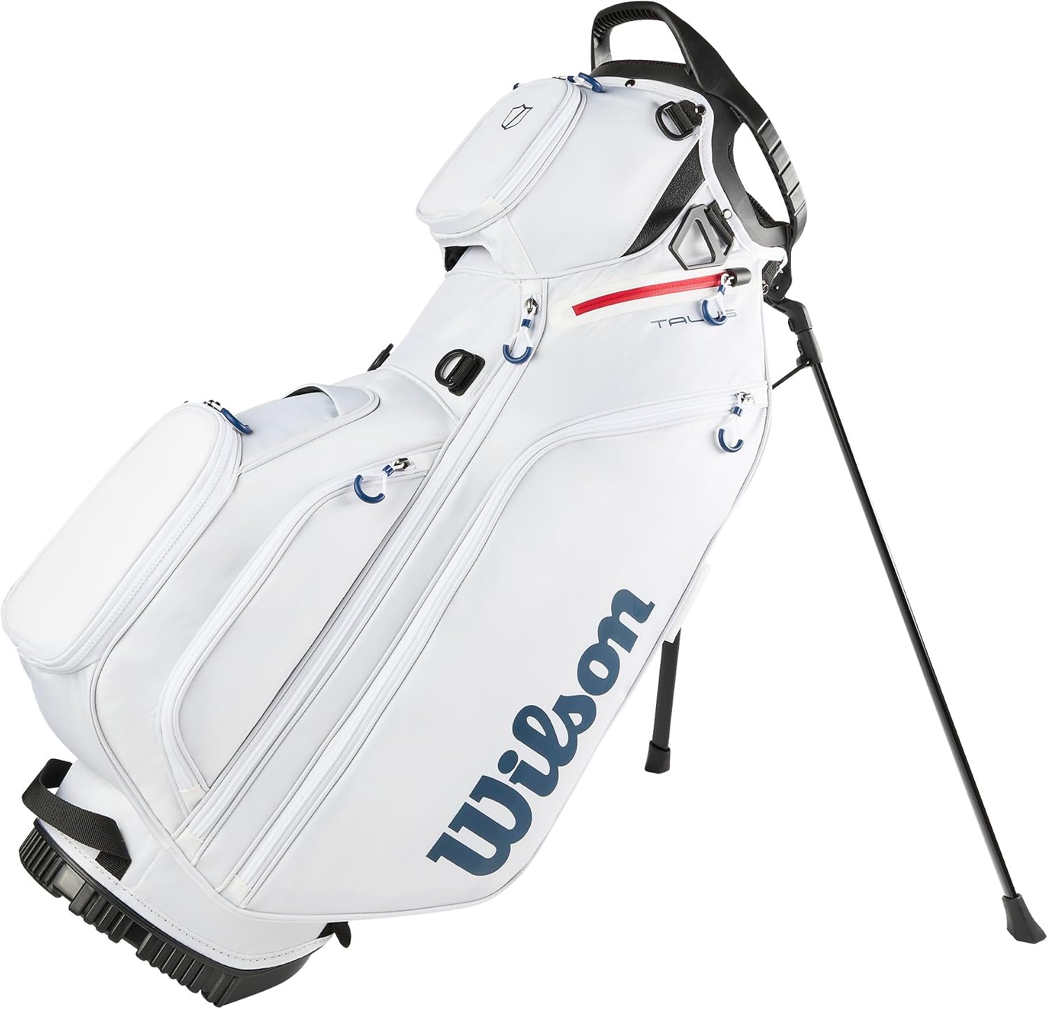 Wilson Talus 5 Stand Hybrid Golf Bag with 9 Pockets and 5-Way Divider, Unisex, Colour:
