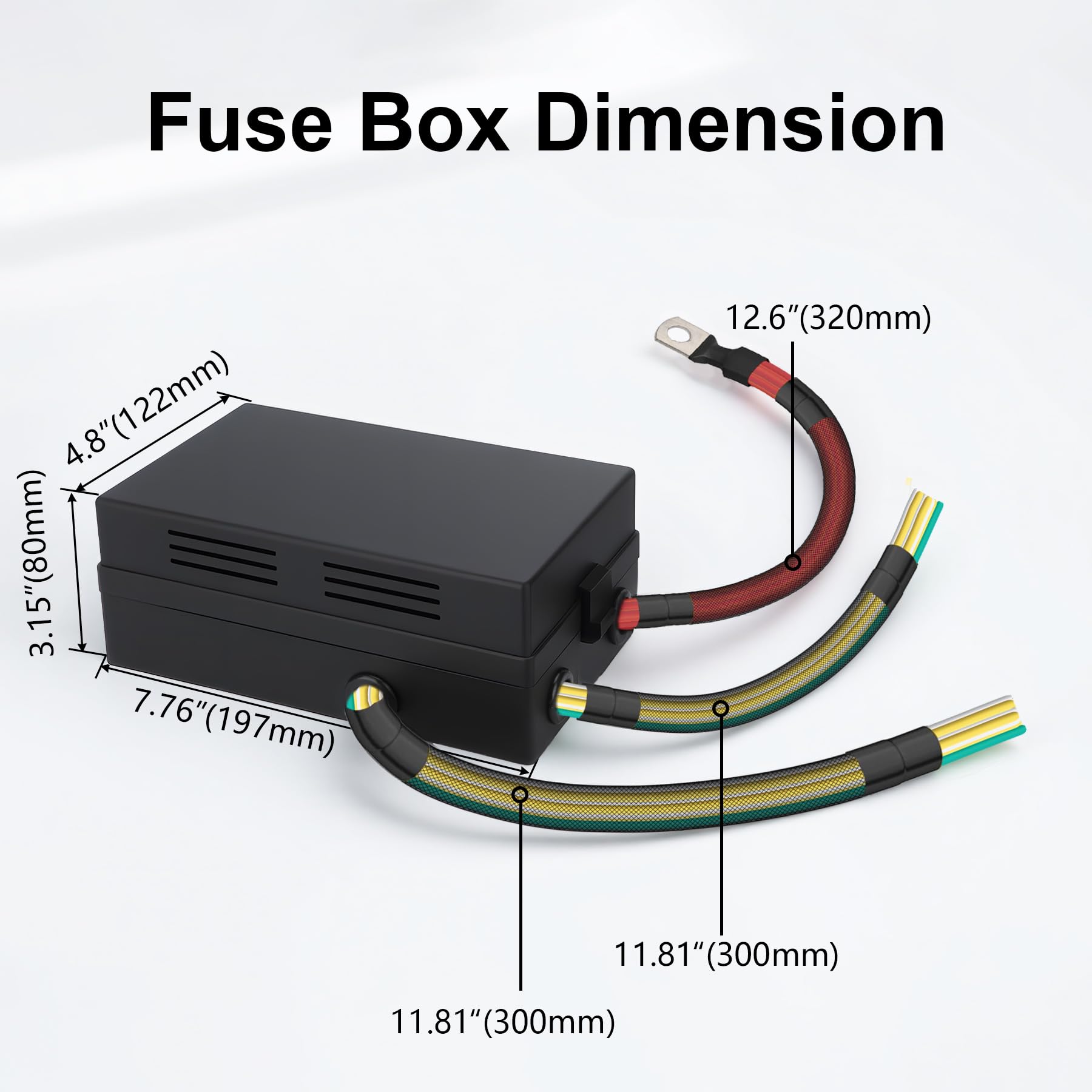 12 V 40 A 10 casse di fusibili e relè, 10 relè e 10 fusibili ATC/ATO, blocco di sicurezza universale per auto, camion, barca e jeep