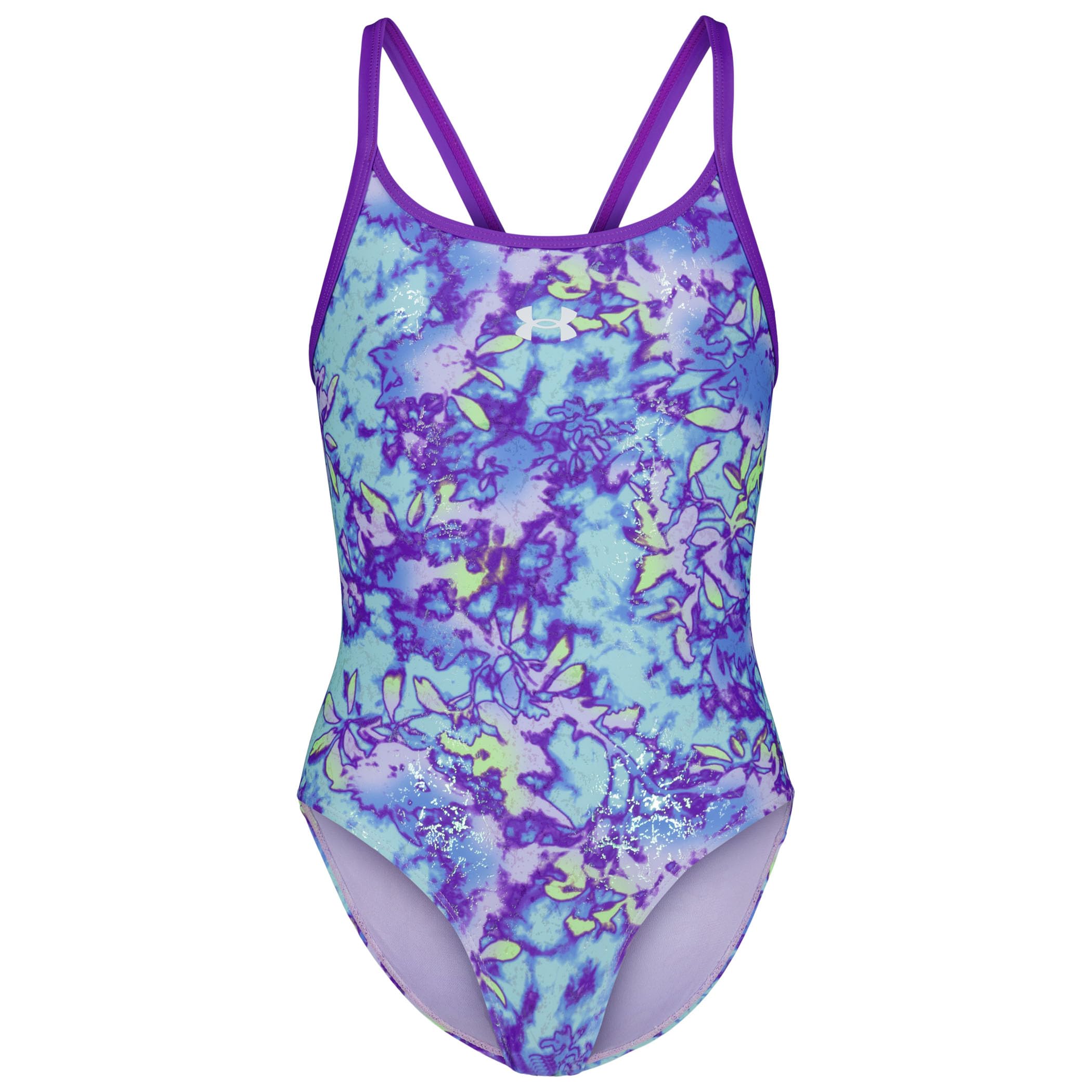 Under Armour Girl's One Piece Swimsuit, UPF 50+ Sun Protection