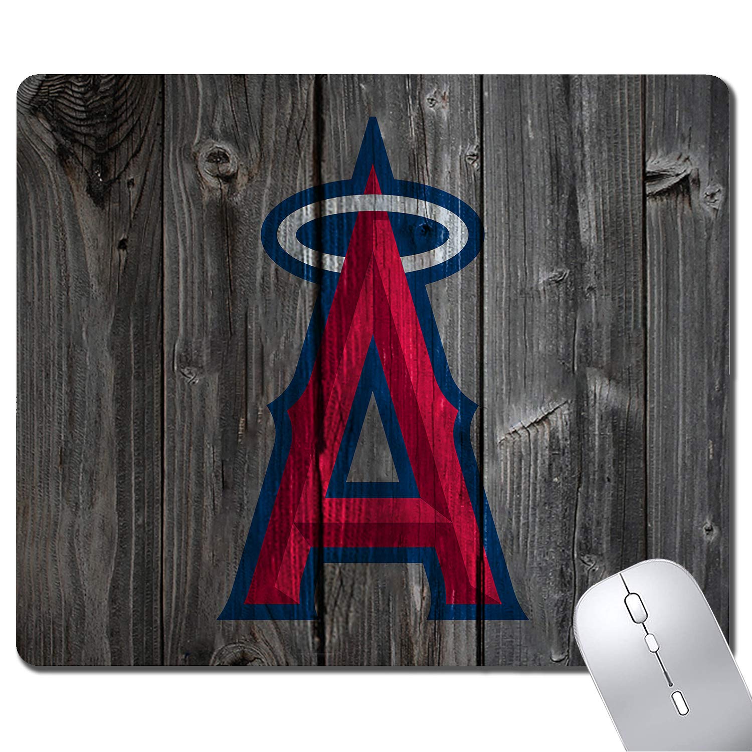 Tmoschops Mouse Pad Vintage Wood Texture Background Mouse pad Non-Slip Rubber Gaming Mouse Pad Rectangle Unique Design Mouse Pads for Computers Laptop