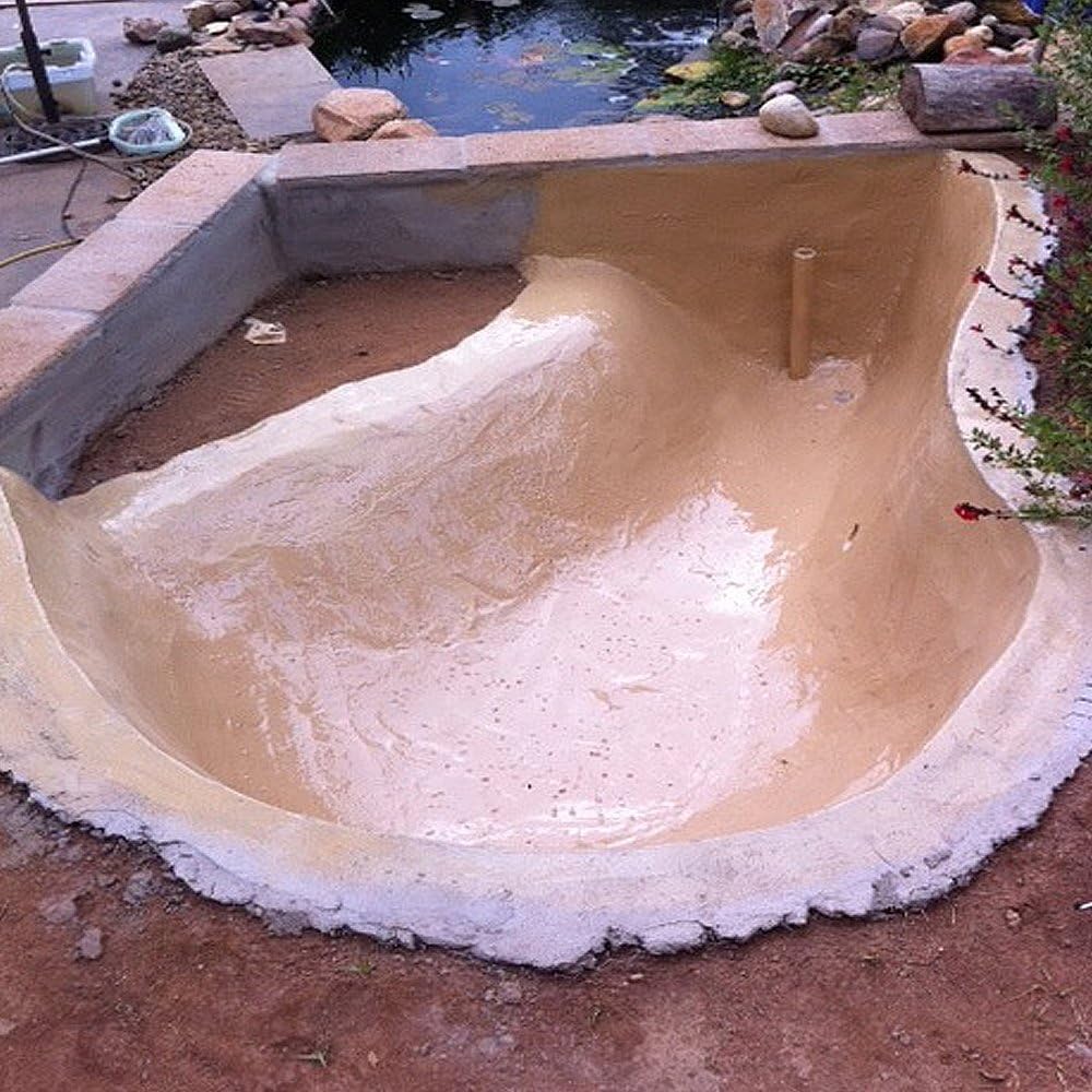 Tan Non-Toxic Epoxy Surface Coating for Concrete and Wood