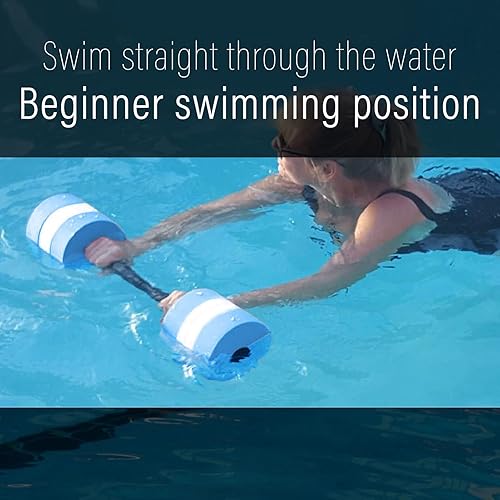 Miniatura 4 de 2 mancuernas de agua, mancuernas flotantes, mancuernas de gimnasia acuática, equipo de ejercicios de barra de mano, pesas de agua de natación