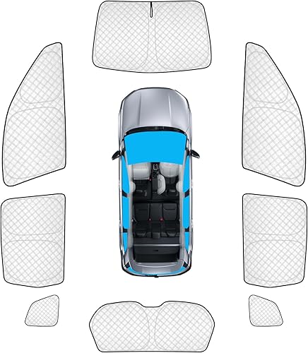 Miniatura 160 de KMF - Parasol de repuesto para parabrisas, cubierta para ventana lateral y trasera, cubierta protectora para visor, para campamento, bebé, bloqueo