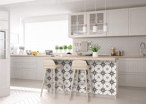 Miniatura 6 de Adhesivos para azulejos Mi Alma, 24 unidades, Talavera, plantillas de pared, calcomanías para despegar y pegar, fácil aplicación, ideal para baño,