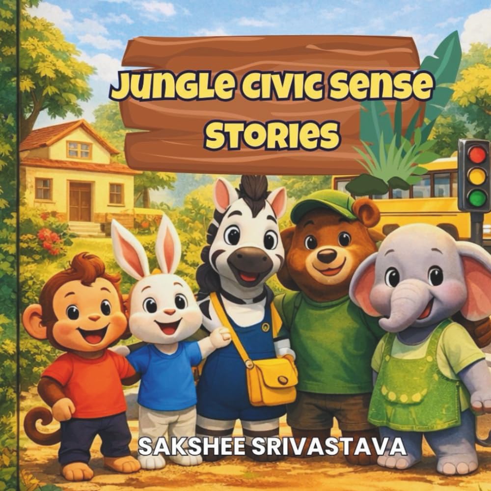 Jungle Civic Sense Stories: Fun and Simple Lessons on Cleanliness, Kindness and Safety