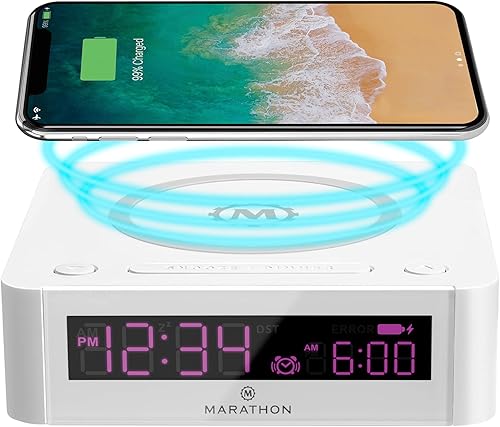 Miniatura 6 de MARATHON Cargador USB inalámbrico - Certificado QI 10W (blanco)