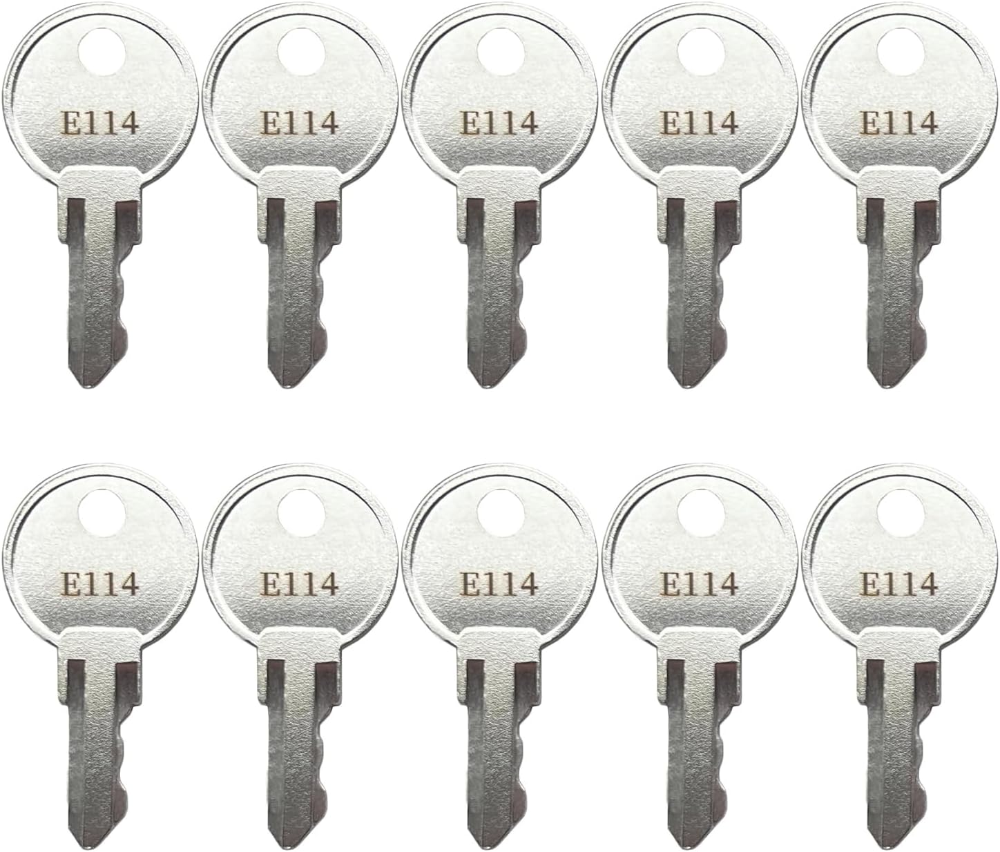 KeyPower Keys (10) for E114 / E114 Toilet Paper Dispenser