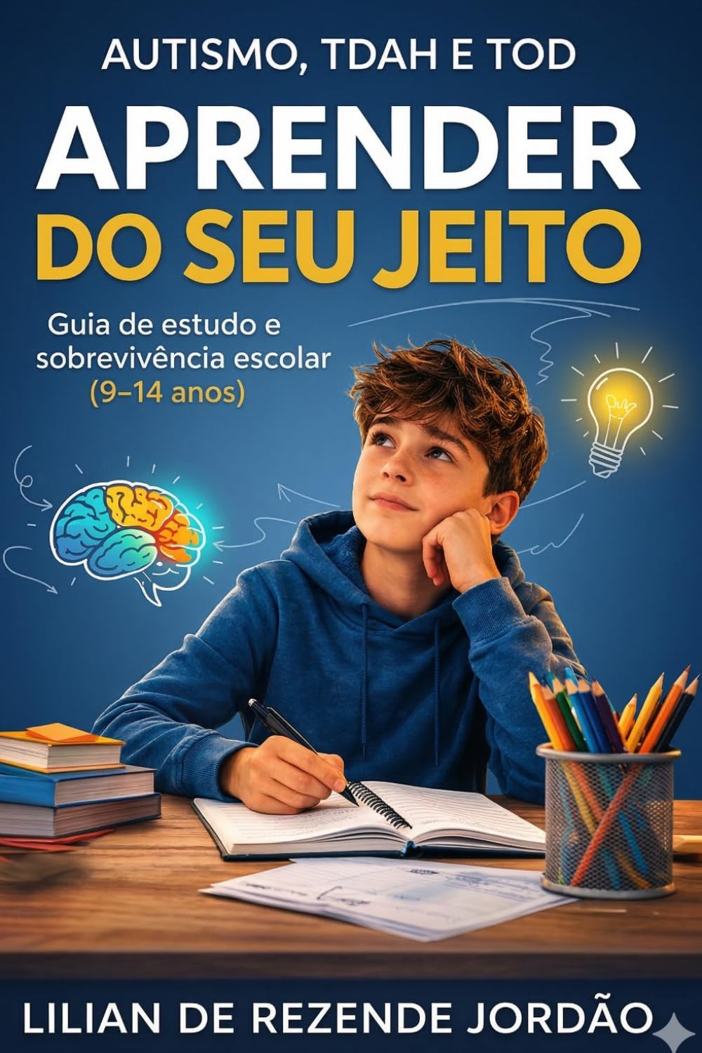 Autismo, TDAH e TOD — Aprender do Seu Jeito: Guia de estudo e sobrevivência escolar (9–14 anos)