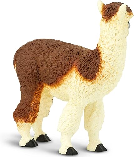 Miniatura 6 de Safari Ltd. Figura de alpaca  Figura detallada de plástico de 3.75 pulgadas  Divertido juguete educativo para niños, niñas y niños a partir de 3 años