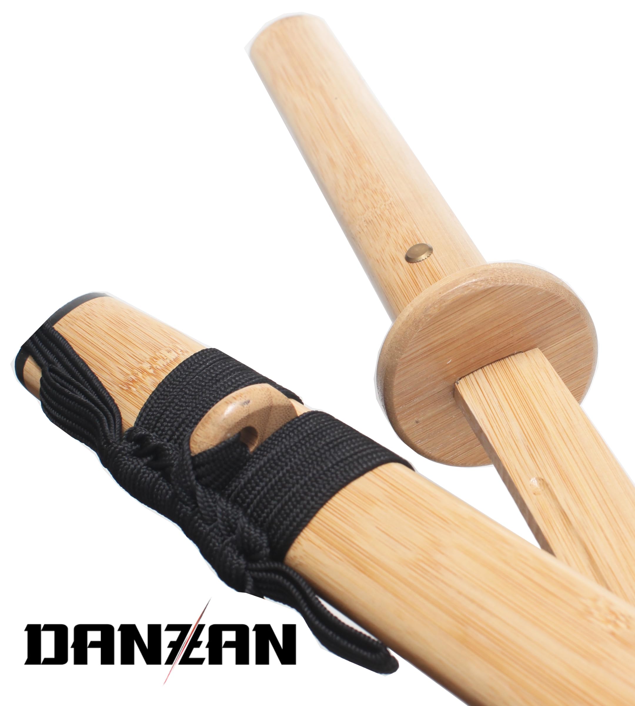 Danzan Katana en Bois Lame en Bois Bokken Épée Sabre Katana Japonais d'Entraînement