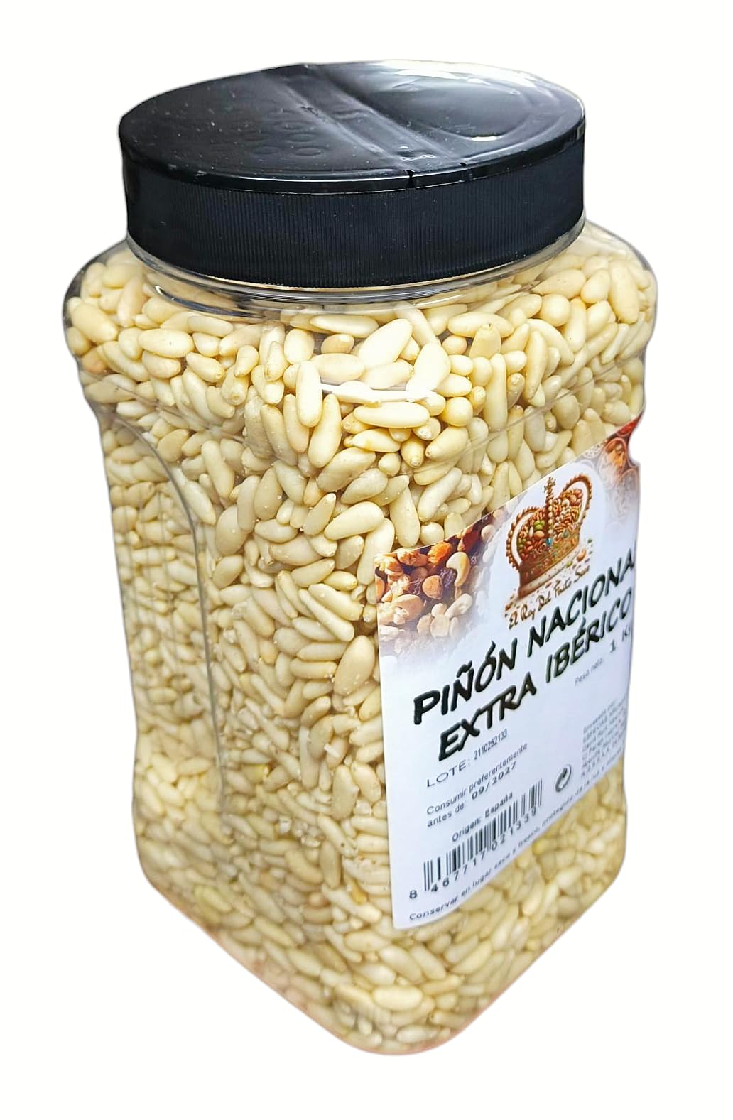 Piñones Españoles 1 Kg - Piñon Nacional - Sabor Suave - Ingredientes Naturales, Ideal para Cocina Mediterránea