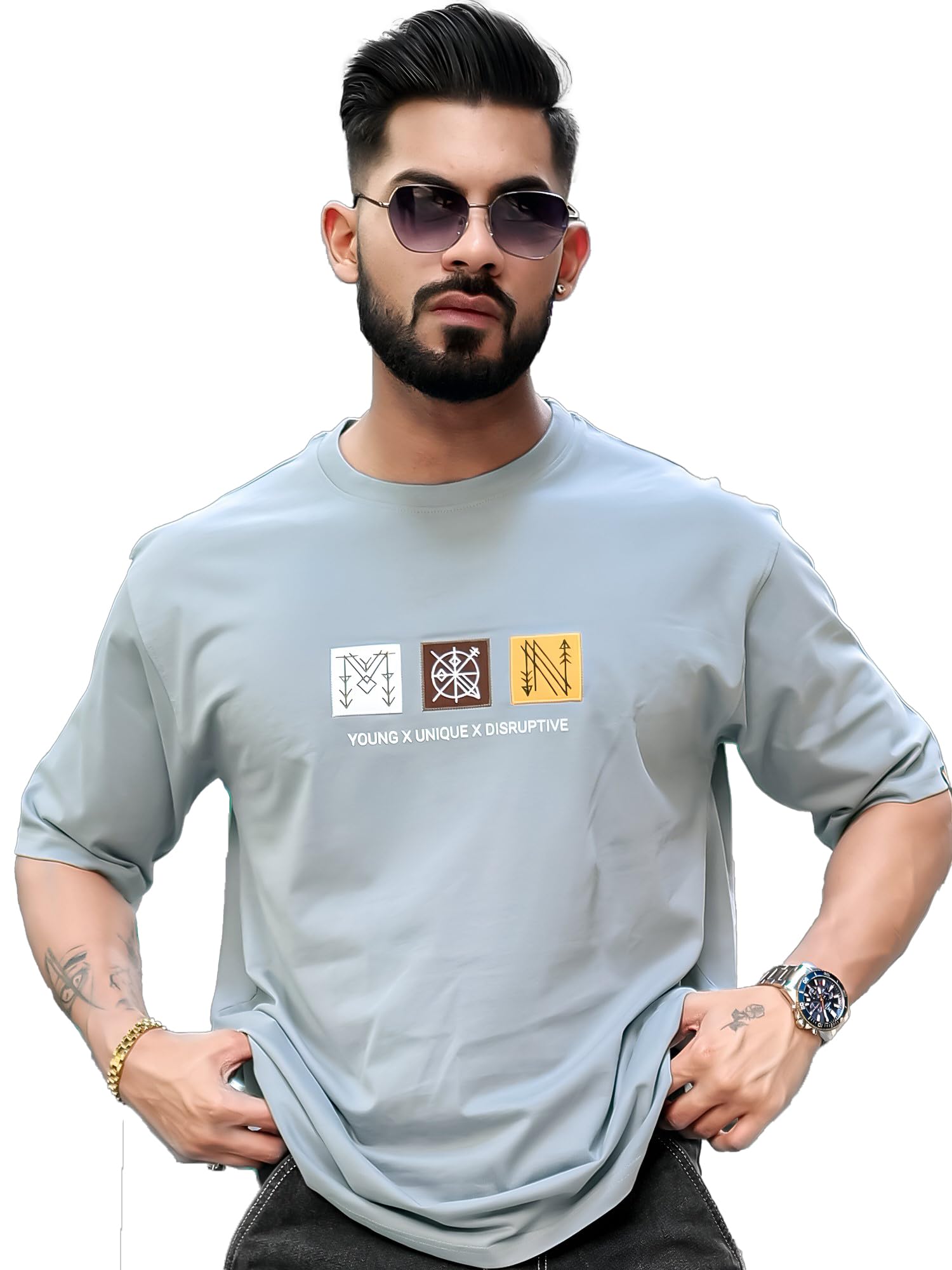 maniac || Mens || Printed || Round Neck || Half Sleeve || Cotton || T-Shirt-picture-10