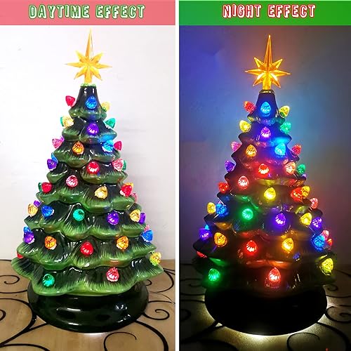 Miniatura 5 de Bombillas de repuesto para adornos de árbol de Navidad de cerámica, forma de helado, accesorios de clavijas giratorias medianas para proyectos de