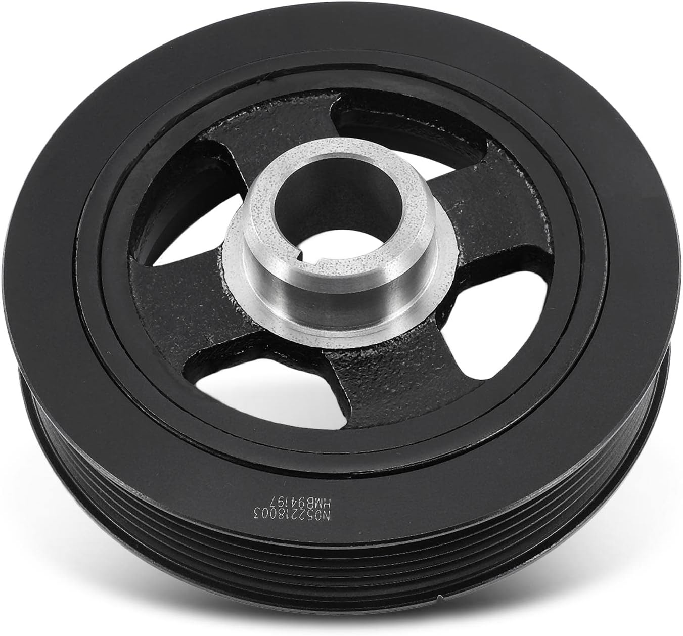 A-Premium Engine Harmonic Balancer Crankshaft Pulley Compatible with Chevrolet Prizm 98-02 & Pontiac Vibe 03-08 & Toyota Celica 00-05, Corolla 98-08, Matrix 03-08, MR2 Spyder 00-05, DOHC L4 1.8L