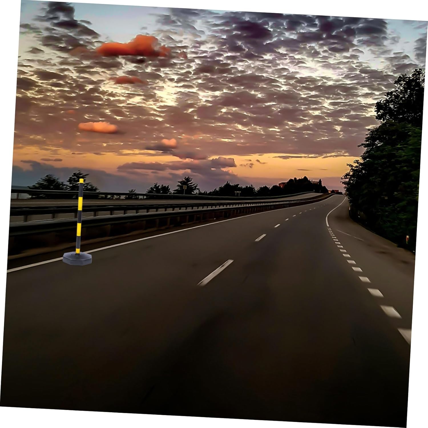 2pcs Cones for Parking Reflective Safety Barricade Parking Gadgets for Garage