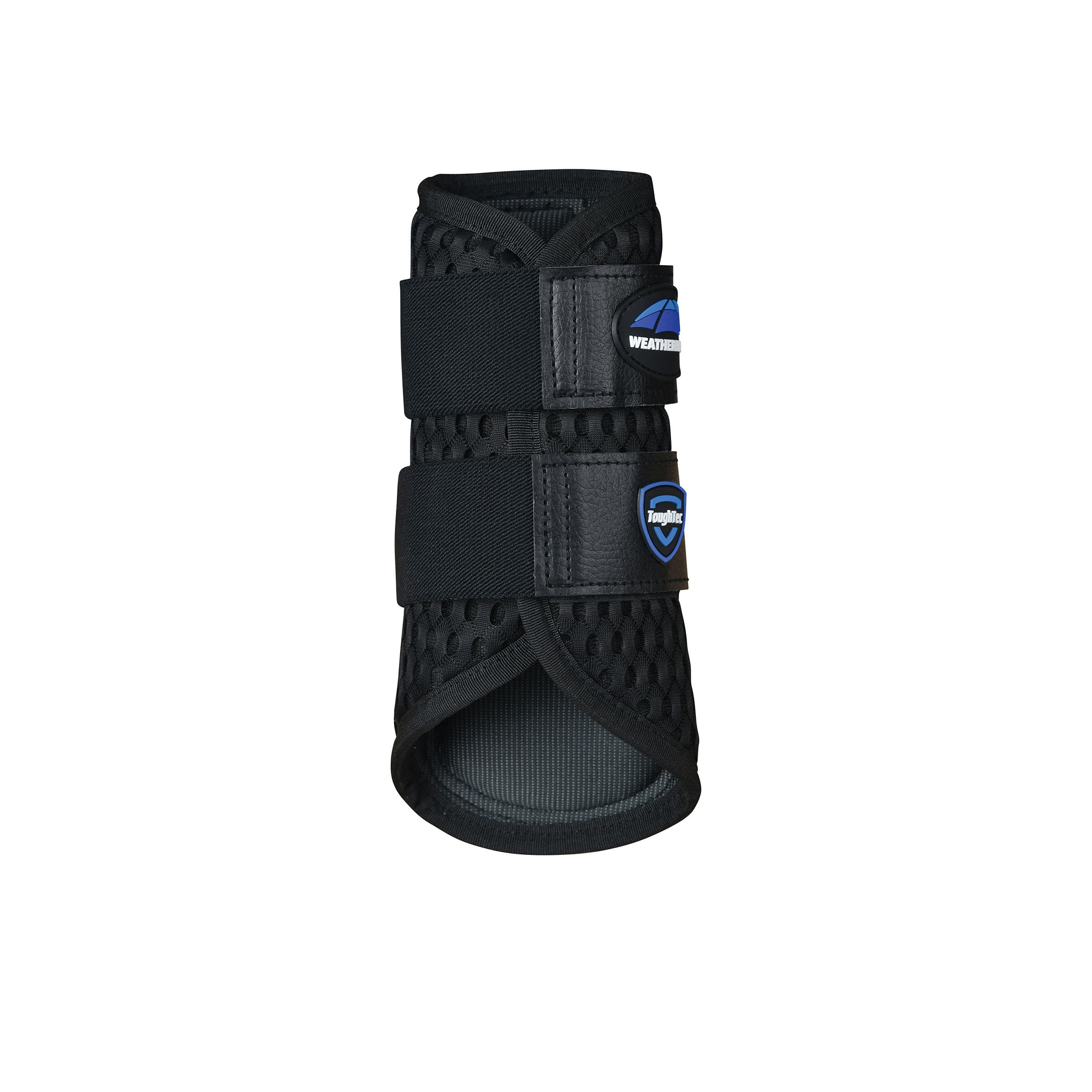 WeatherBeeta Tough-Tec Mesh Brushing Boots, Black/Black, Large