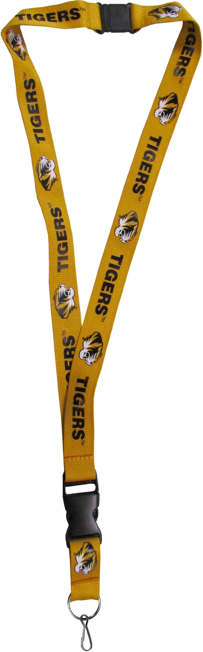 NCAA Iowa Hawkeyes Leather Keychain - Officially Licensed Square Key Fob With Metal Emblem