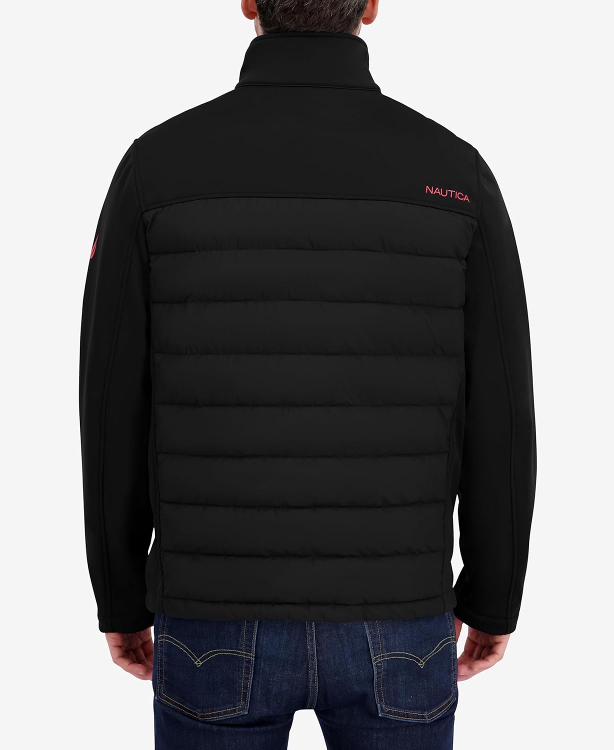 Nautica Men's Lightweight Softshell Jacket – Bonded Fleece Lining, Regular, Big & Tall Sizes - Image 3