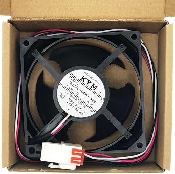 3612JL-04W-S49 Refrigerator Evaporator Fan Motor Fit for Samsung Refrigerator Replaces DA81-06013A DA31-00287A, AP5914786, PS9603956, EAP9603956, 3967908, U92C12MS1B3-52 DC12V 0.3A
