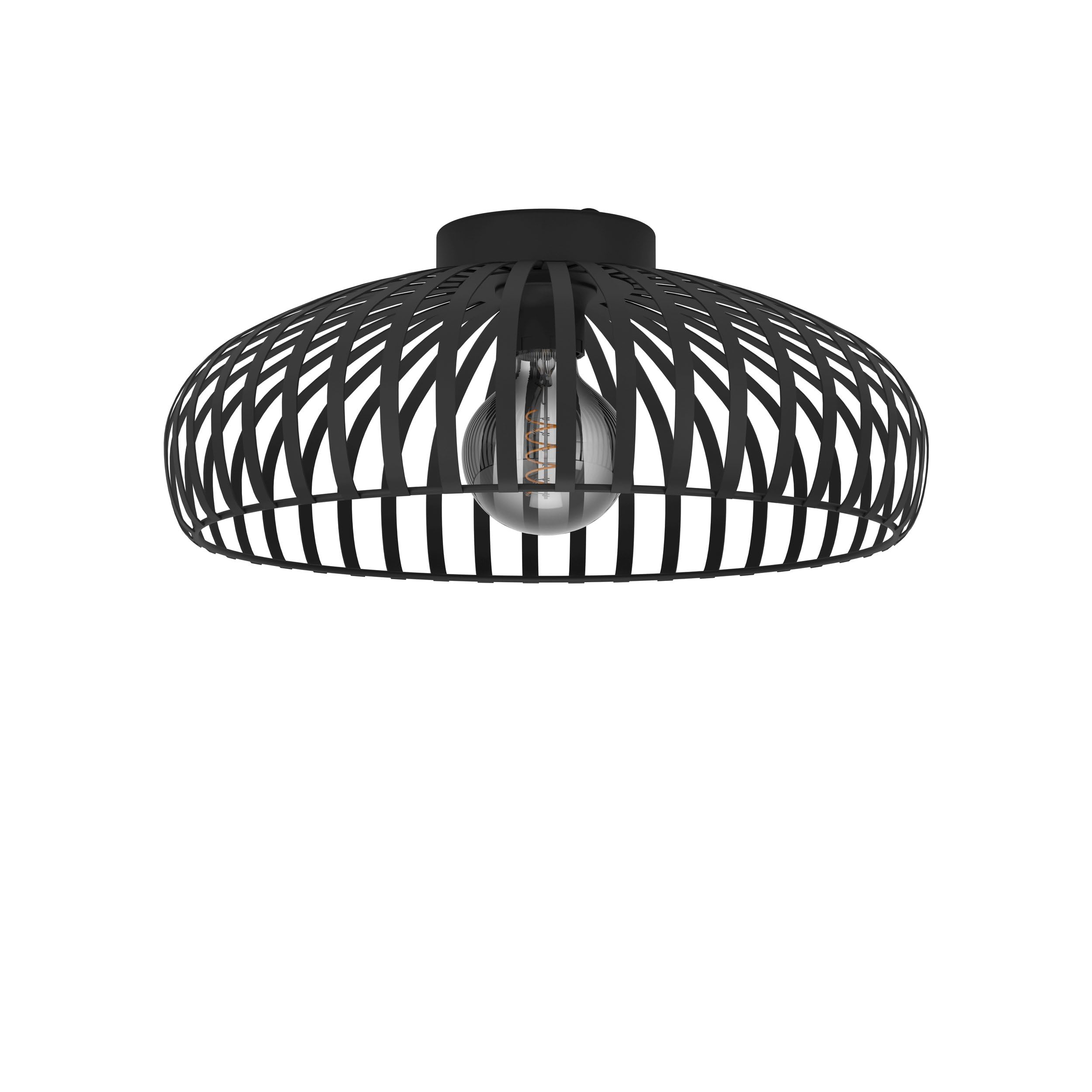 Eglo Mogano 3 Ceiling Light Cage Lampshade Ø 43 Cm