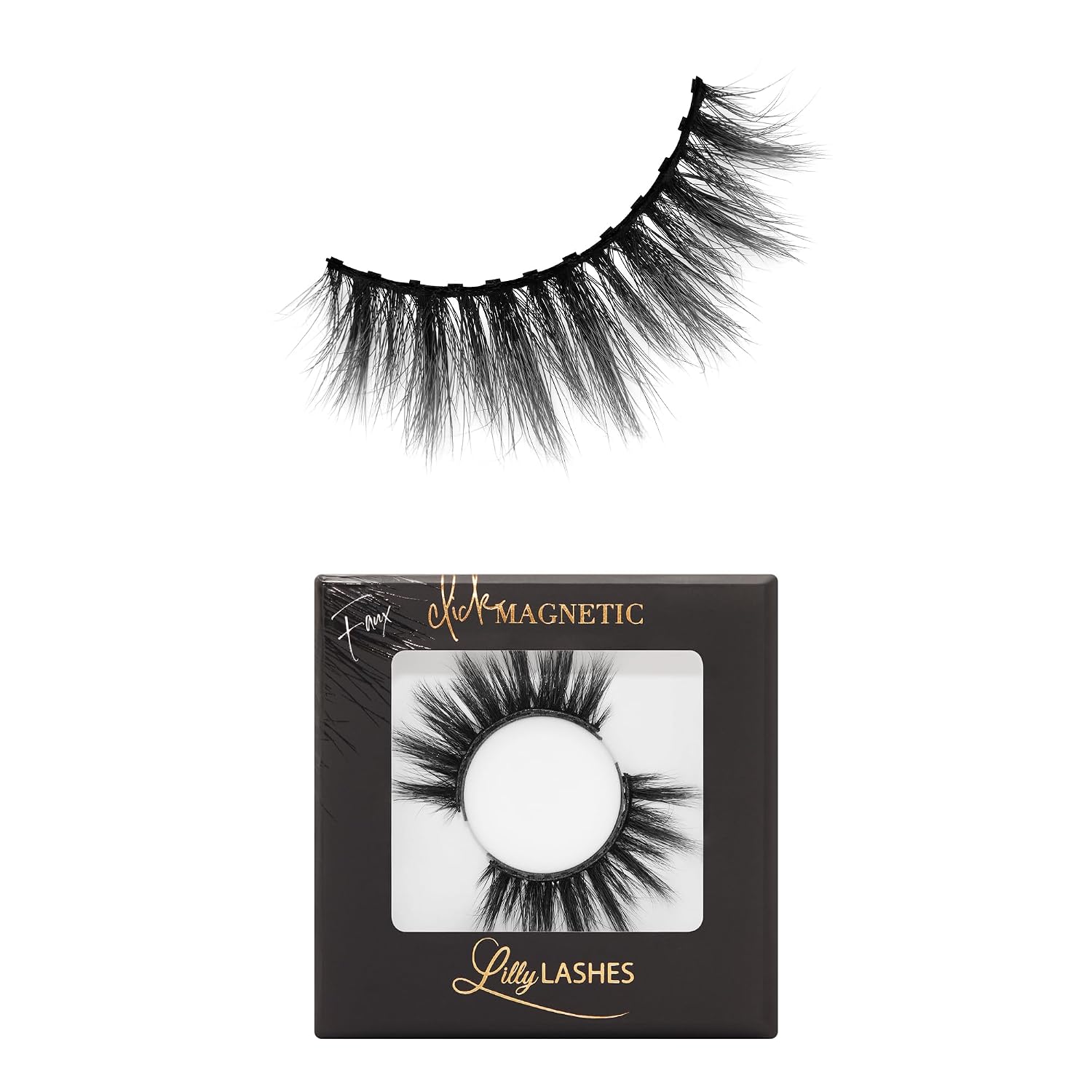 Lilly Lashes Click Magnetic Eyelashes – Miami Magnetic Faux Mink Lashes for a Natural Look – False, Wispy Magnet Eyelashes – Vegan Makeup Lash Extension – Magnetic Eyelashes Without Eyeliner Lilly Lashes Click Magnetic Eyelashes – Miami Magnetic Faux Mink Lashes for a Natural Look – False, Wispy Magnet Eyelashes – Vegan Makeup Lash Extension – Magnetic Eyelashes Without Eyeliner