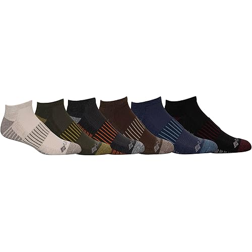Columbia Men's Athletic No Show Socks (6-Pack)