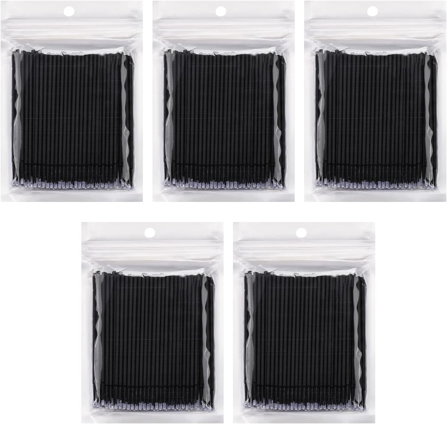 Tmax Disposable Micro Applicator Brush Micro Swabs, Eye Lashes Mascara