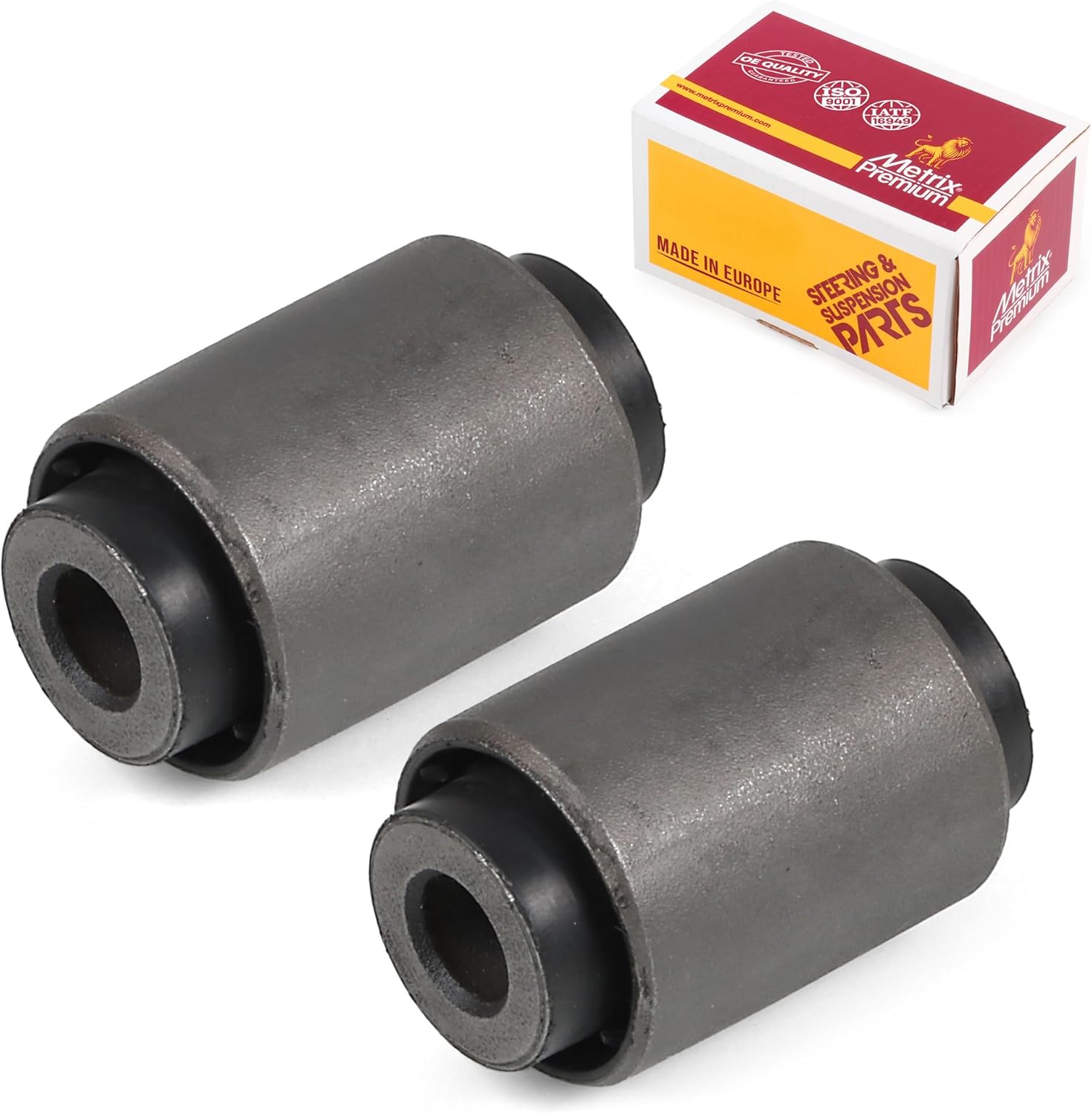 Metrix Premium Chassis Parts - 2 PC Front Lower To Frame Control Arm Bushing Kit Fits 1997-2003 Acura CL, 1994-2002 Honda Accord, 1995-1998 Odyssey, 92-01 Prelude, 96-99 Isuzu Oasis K90436